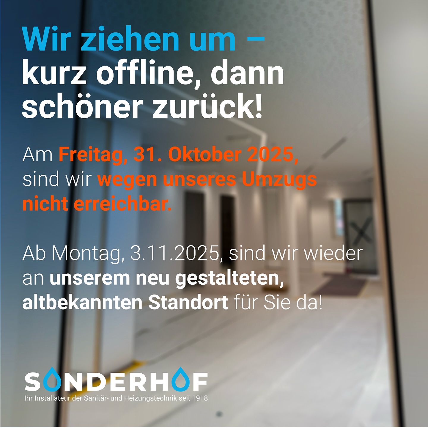 #sonderhof #1ainstallateur #damits1awird #heizungstechnik #sanitär #modernisierung #neubau #umbau